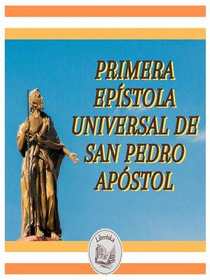 cover image of Primera Epístola Universal De San Pedro Apóstol